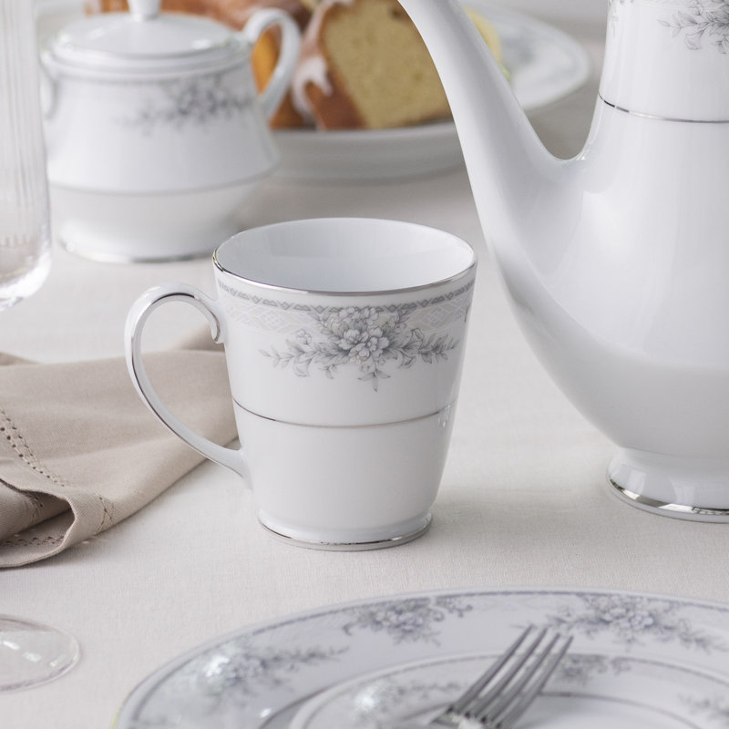 Noritake Sweet Leilani Set Of 4 Mugs, 12 Oz. | Wayfair